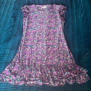 Harper Floral Pink Dress